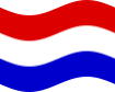 Falująca Hesja-Nassau (prowincja pruska) flaga statyczna