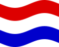 Falująca Hesja-Nassau (prowincja pruska) flaga statyczna