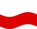 Falująca Westfalia (prowincja pruska) flaga statyczna