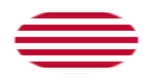 Sons of Liberty (USA ok. 1765, 13 pasów)-Flaga jako winieta owalna
