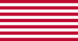Grafika flagi Sons of Liberty (USA ok. 1765, 13 pasów)