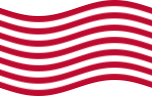 Falująca Sons of Liberty (USA ok. 1765, 13 pasów) flaga statyczna