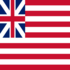 Grand Union (USA 1775-1777)-Flaga kwadratowa