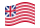 Grand Union (USA 1775-1777)- machanie flagą
