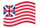 Grand Union (USA 1775-1777)- machanie flagą