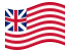 Grand Union (USA 1775-1777)- machanie flagą