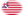 Grand Union (USA 1775-1777)-Flaga jako winieta owalna