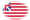 Grand Union (USA 1775-1777)-Flaga jako winieta owalna