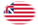 Grand Union (USA 1775-1777)-Flaga jako winieta owalna