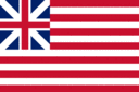 Grand Union (USA 1775-1777)-Flaga prostokątna