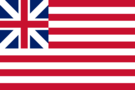 Grand Union (USA 1775-1777)-Flaga prostokątna