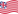 Falująca Grand Union (USA 1775-1777) flaga statyczna