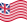 Falująca Grand Union (USA 1775-1777) flaga statyczna