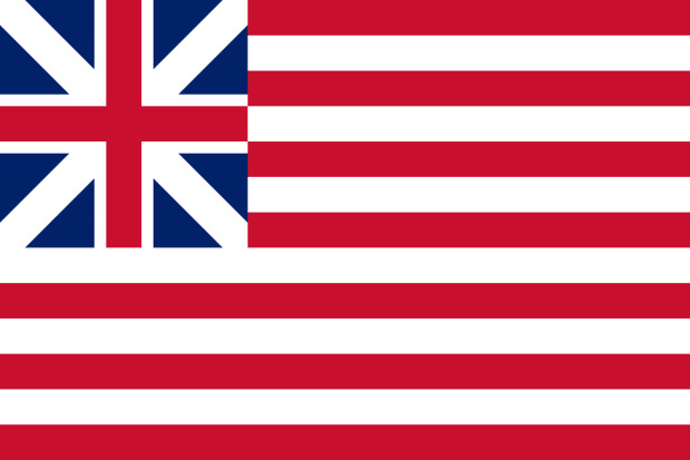 Flaga Grand Union (USA 1775-1777), Flaga Grand Union (USA 1775-1777)