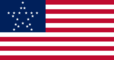 Grafika flagi Great Star (USA 1818-1819)