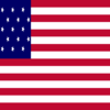 Star-Spangled Banner (USA 1795-1818)-Flaga kwadratowa