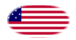 Star-Spangled Banner (USA 1795-1818)-Flaga jako winieta owalna