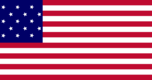 Star-Spangled Banner (USA 1795-1818)-Flaga prostokątna