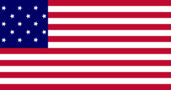 Star-Spangled Banner (USA 1795-1818)-Flaga prostokątna