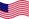 Falująca Star-Spangled Banner (USA 1795-1818) flaga statyczna