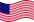Falująca Star-Spangled Banner (USA 1795-1818) flaga statyczna
