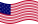 Falująca Star-Spangled Banner (USA 1795-1818) flaga statyczna