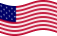 Falująca Star-Spangled Banner (USA 1795-1818) flaga statyczna