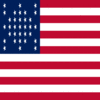 Fort Sumter (USA 1861)-Flaga kwadratowa