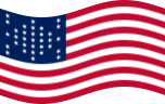 Falująca Fort Sumter (USA 1861) flaga statyczna