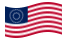 USA 37 gwiazd (1867-1877)- machanie flagą