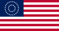 USA 37 gwiazd (1867-1877)-Flaga prostokątna