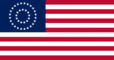 Grafika flagi USA 37 gwiazd (1867-1877)