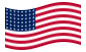 USA 48 gwiazd (1912-1959)- machanie flagą