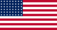 Grafika flagi USA 48 gwiazd (1912-1959)