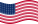 Falująca USA 48 gwiazd (1912-1959) flaga statyczna
