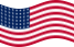 Falująca USA 48 gwiazd (1912-1959) flaga statyczna