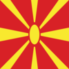 Macedonia-Flaga kwadratowa