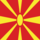 Macedonia-Flaga kwadratowa