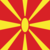 Macedonia-Flaga kwadratowa