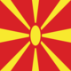 Macedonia-Flaga kwadratowa
