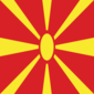 Macedonia-Flaga kwadratowa