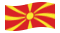 Macedonia- machanie flagą