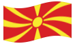 Macedonia- machanie flagą