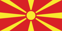 Macedonia-Flaga prostokątna