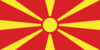 Macedonia-Flaga prostokątna