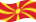 Falująca Macedonia flaga statyczna