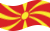 Falująca Macedonia flaga statyczna