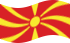 Falująca Macedonia flaga statyczna