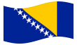 Animowana flaga Bośnia i Hercegowina