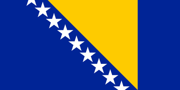 Flaga Bośnia i Hercegowina